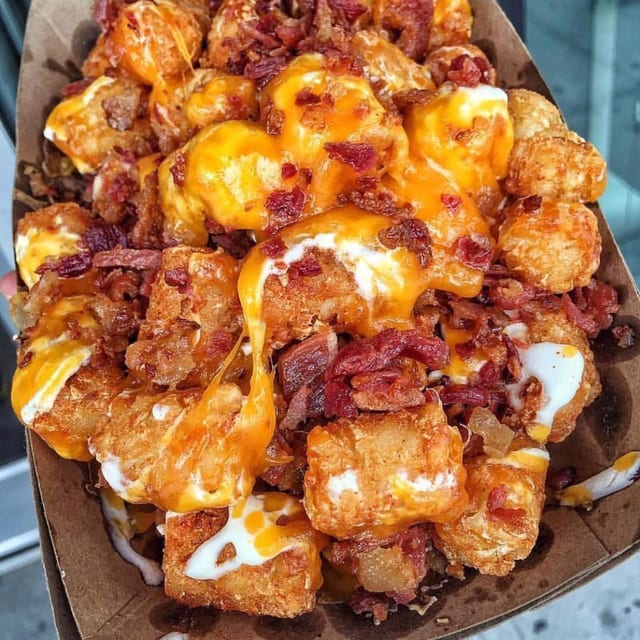 Bacon Cheddar Tots