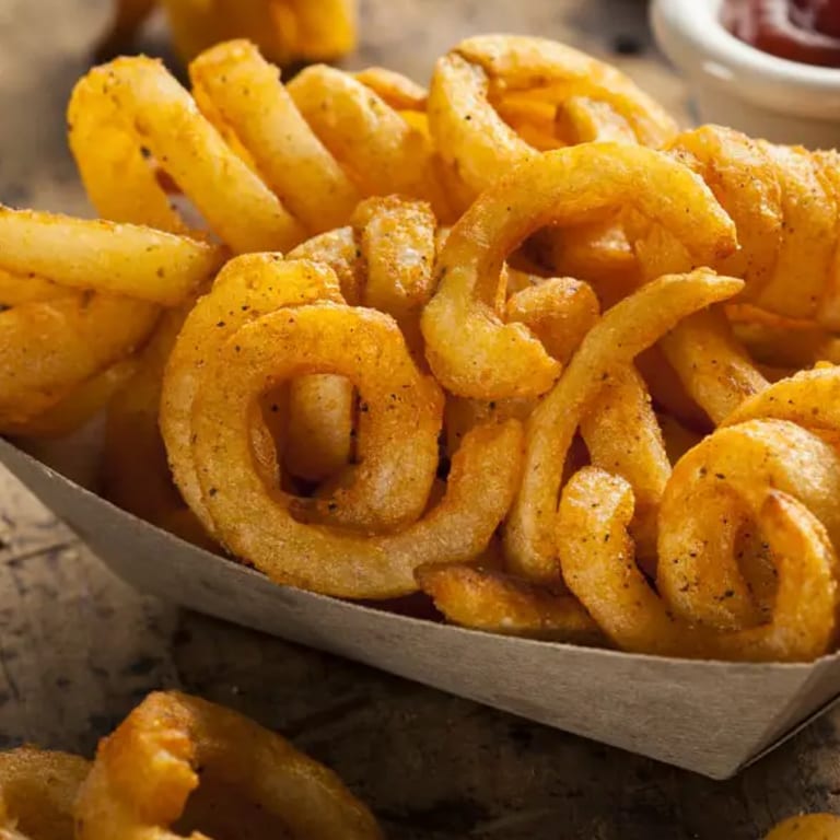 Curly Fries That Crunch
