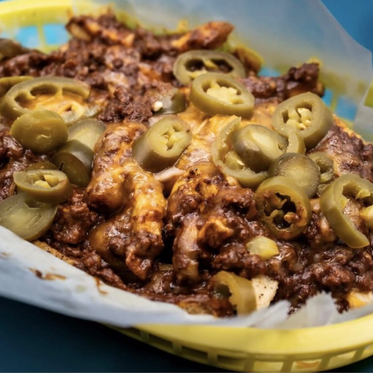 Delicious cheese fries just for you